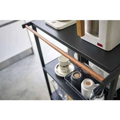 Afbeelding van Yamazaki 3 tiered Storage Rack Tower Black