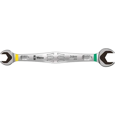 Afbeelding van Wera 05003760001 6002 Joker dubbele vorksleutel, 10 13 x 167 mm