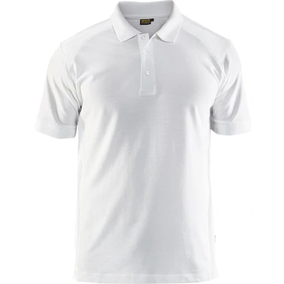 Afbeelding van Blaklader polo pique 3324 1050 zwart/rood mt L