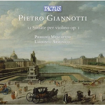 Afbeelding van Labirinto Armonico Pierluigi Mencattini 12 Violin Sonatas Op 1 (CD)