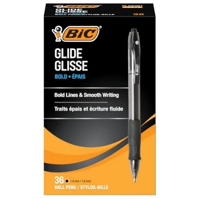 Afbeelding van BIC Velocity Bold balpen, 1,6 mm, brede punt, zwart, 36 stuks