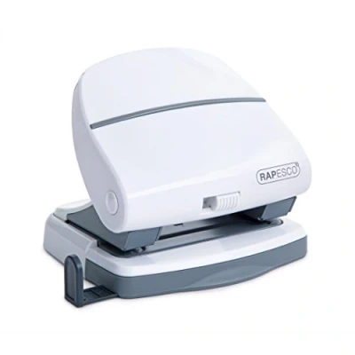 Afbeelding van Rapesco 1274 P30 perforator met 2 gaten, voor 30 vellen, wit