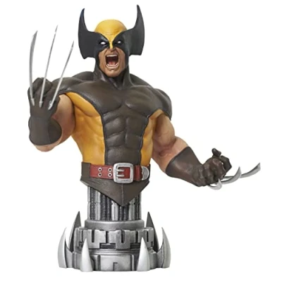 Afbeelding van Marvel Comics Bust 1/7 Brown Wolverine 14 cm