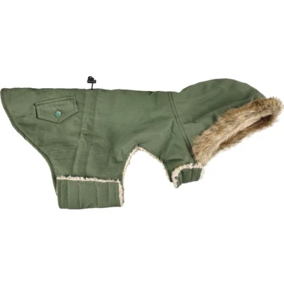 Afbeelding van Flamingo Winterjas Lennox Groen Hondenkleding A:40 B:36 42 C:60 66 cm