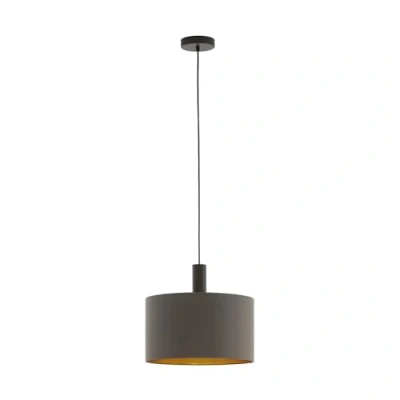 Afbeelding van Eglo Hanglamp Concessa 1 Donkerbruin Bruin