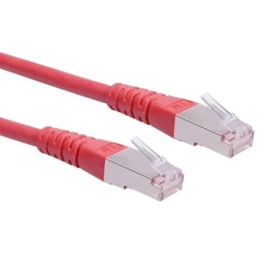 Afbeelding van ROLINE patchkabel Cat.6 (Klasse E) S/FTP (PiMF), rood, 15 m