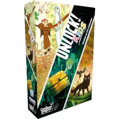 Image de Jeu d&#039;escape game Asmodee Unlock ! Kids Histoire de l&#039;Île d&#039;Émeraude