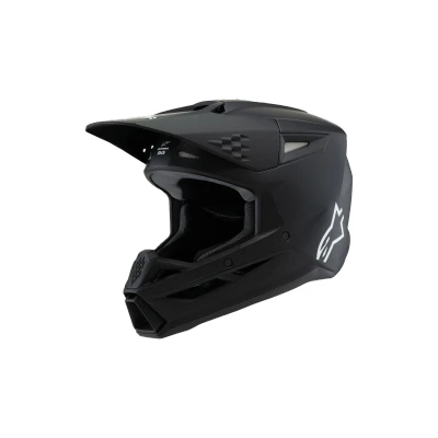 Afbeelding van Alpinestars 2025 Supertech M3 Radium Jeugd Crosshelm Mat Zwart maat YL