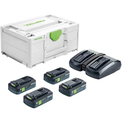 Afbeelding van Festool Energie set SYS 18V 4x4,0/TCL 6 DUO 577104