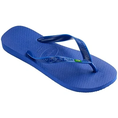 Afbeelding van Havaianas Top Brasil Uniseks flipflops, marineblauw, 48/45 EU, 10/11 UK, Navy Blauw