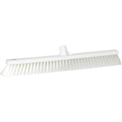 Afbeelding van Vikan Bezems en Vegers Zachte Brede Veger Met Polyester Vezels 610x65x125mm Wit