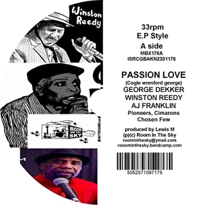 Afbeelding van George Dekker, Winston Reedy &amp; AJ Franklin Passion Love (7&quot; Vinyl Single)