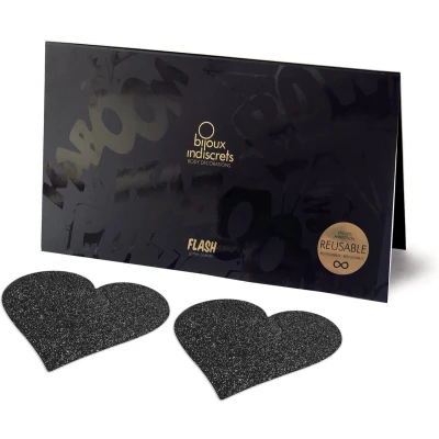Afbeelding van Flash Heart Zwart Bijoux Indiscrets 155