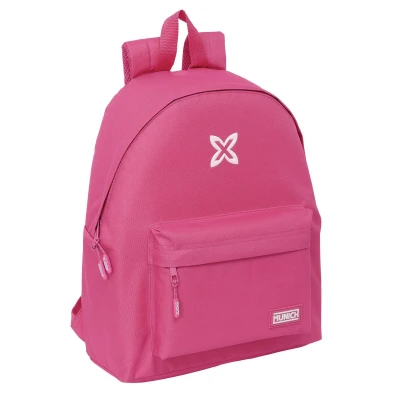 Afbeelding van Schoolrugzak Munich Basic Fuchsia 33 x 42 15 cm