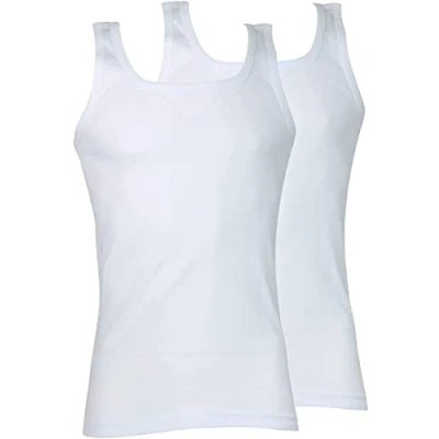 Afbeelding van Athena L210 Tanktop voor heren, Wit.