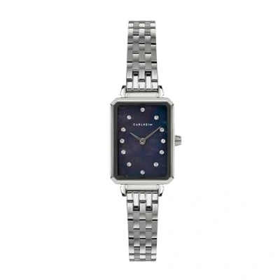 Afbeelding van Carlheim Petit MILA Horloge, Dames, Maat: One Size, silver cloudblack