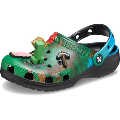Afbeelding van Crocs Minecraft Unisex Clogs voor kinderen, Maat: 34/35, Multi Kunststof