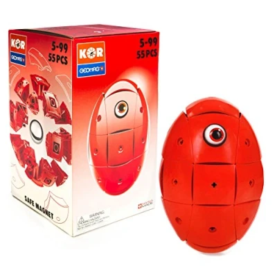 Afbeelding van Geomag KOR 2.0 Pantone 485 Red 55 delig