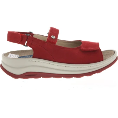 Afbeelding van Wolky Sandalen Adura rood nubuck