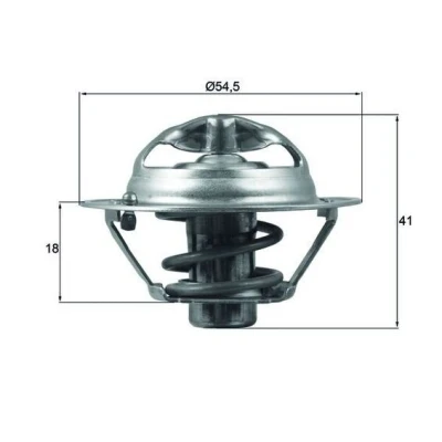 Afbeelding van Mahle Original Thermostaat TX 162 82D