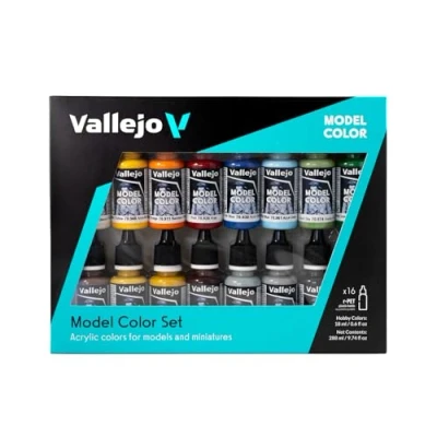 Afbeelding van Vallejo v al899 Model Color Nava Vapor Era acrylverf verschillende kleuren (16 stuks)