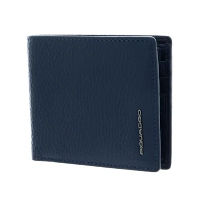Afbeelding van Piquadro Herrenbrieftasche MIT Abnehmbarem Portemonnee, Heren, Maat: One Size, Blu