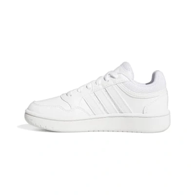 Image de Adidas Hoops Mixte enfant Sneakers, ftwr white/core black/bright red, 33.5 EU