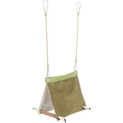 Afbeelding van Trixie Vogeltent Vogelspeelgoed 16x18x20 cm Groen