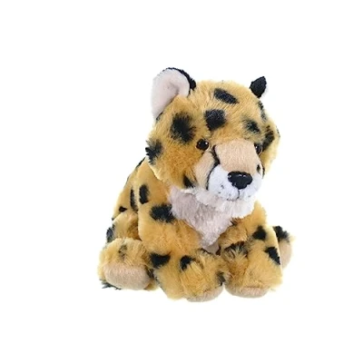 Afbeelding van Republic 10833 Wild pluche dier baby cheetah Cuddlekins Mini, speelgoed, 20 cm, 10833, bruin