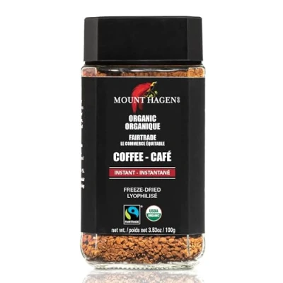 Image de FAIR TRADE BIO INSTANT CAFÉ 100 g MOUNT HAGEN