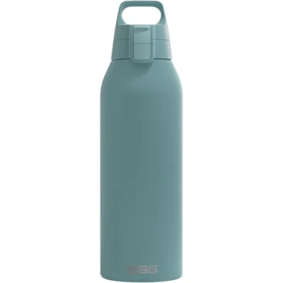 Afbeelding van SIGG Drinkfles van roestvrij staal Shield ONE Morning Blue Geschikt Voor koolzuurhoudende dranken Lekvrij Vederlicht BPA vrij outdoor en fitness
