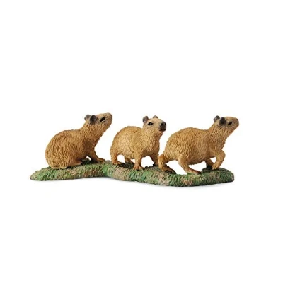 Afbeelding van Collecta Wilde Dieren: Waterzwijn 25 Cm Bruin 3 Stuks