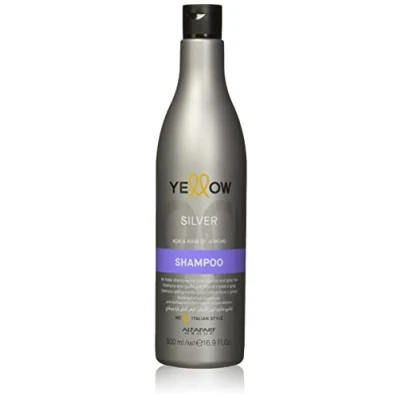 Afbeelding van Silver Yellow Shampoo (AlfaParf Group) Acai &amp; Rose of Jericho 500 ml