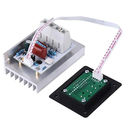Afbeelding van YWBL WH snelheidsregelaar, 10.000 W, AC 220 V, 80 A, SCR, digitale spanningsregelaar, thermostaat voor motor, regelaar