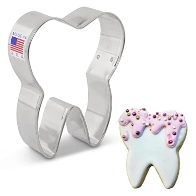 Afbeelding van Ann Clark Cookie Cutters Uitsteekvorm getande 8,9 cm