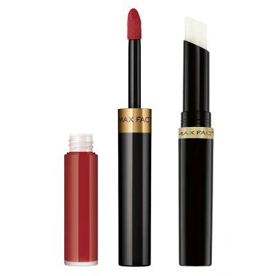 Afbeelding van Max Factor Lipfinity Lip Colour Confident 115 zachte lippenstift met 24 uur houvast zonder uit te drogen, intensieve kleurafgifte, nauwkeurige applicator &amp; intensief voedende gloss top coat