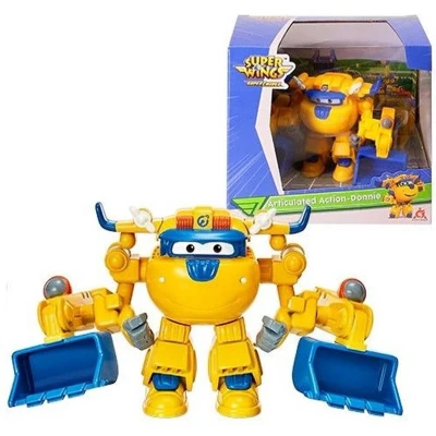 Afbeelding van Super Wings Articulated Action Donnie Transforming! speelfiguur