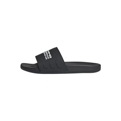 Afbeelding van adidas Performance AMG Petronas Formula ONE TEAM Adilette Comfort Slides Muiltjes core black cloud white black, Maat: 37 Rubber/ textiel