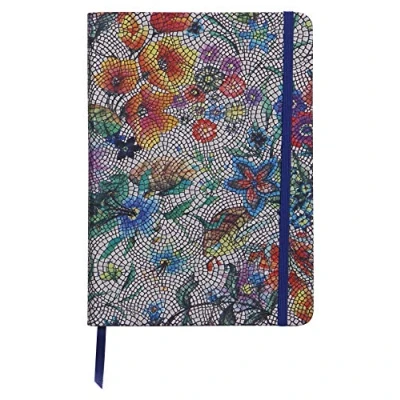 Afbeelding van Clairefontaine 400120C Notitieboek, A5, zachte omslag van echt leer, 144 pagina&#039;s, gelinieerd, hemelse bloemen, meerkleurig