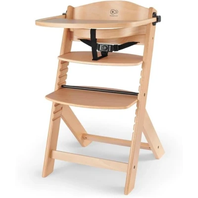 Image de Kinderkraft Chaise haute Enock 2 en 1 Bois