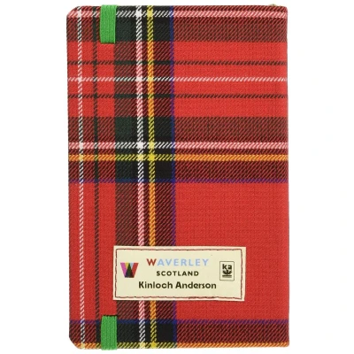 Afbeelding van Schitterend notitieboek Kaft van Tartan stof Royal Stewart From Scotland