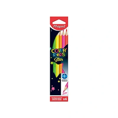 Afbeelding van Maped Driehoekig Kleurpotlood Color&#039;peps Fluo