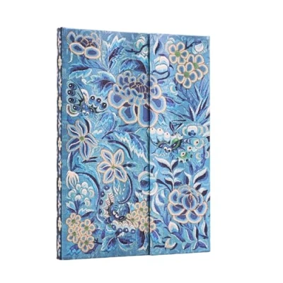 Afbeelding van Paperblanks Blue Willow Celebrate Hanfu Hardcover Journals MIDI Unlined Wrap 144 Pg 120 GSM