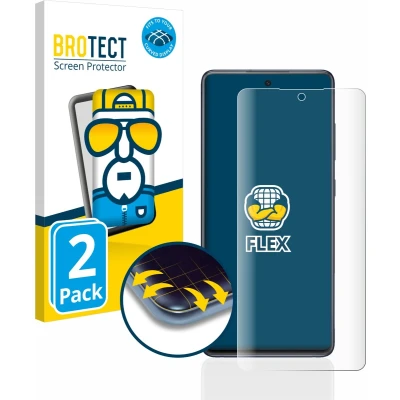 Afbeelding van BROTECT Screenprotector voor Samsung Galaxy S20 FE 5G Folie Beschermfolie transparant volledig dekking (2 Stuks)