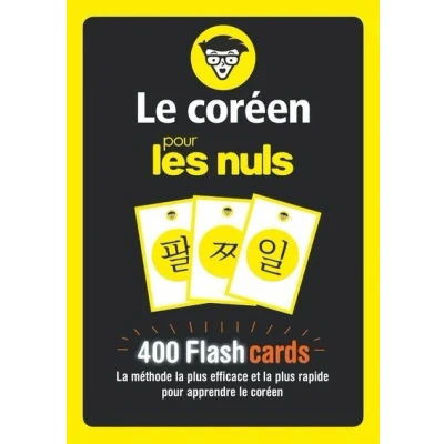 Image de Flashcards Le coréen pour les Nuls