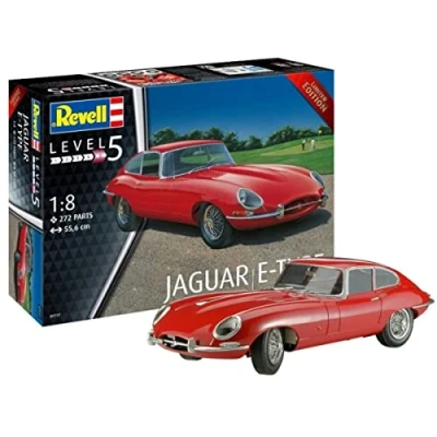 Afbeelding van Revell 07717 Jaguar E Type Auto (bouwpakket) 1:8