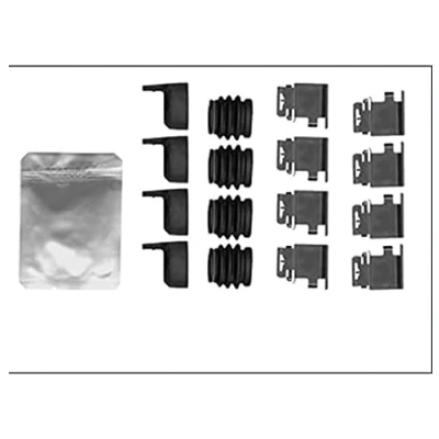 Afbeelding van HELLA 8DZ 355 206 001 Accessoireset, schijfremblok OPEL: Movano B Van, Platform / Chassis, RENAULT: MASTER 3 Kasten, Bus,
