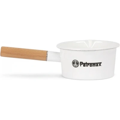 Afbeelding van Petromax Emaille saus pan wit 0,5L