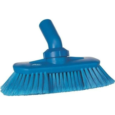 Image de VIKAN 70673 brosse à angle réglable avec alimentation en eau, 240 mm, polyester, doux/fendu, bleu 7067/3