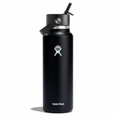 Afbeelding van Hydro Flask Wide Mouth Flex Cap Drinkfles (1182 ml) Black